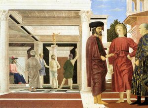 The Flagellation — Piero Della Francesca, Early Renaissance