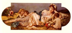 Odalisque Avec Puttis — Rudolph Ernst