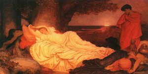 Untitled (7831) — Edmund Blair Leighton, Pre-raphaelite