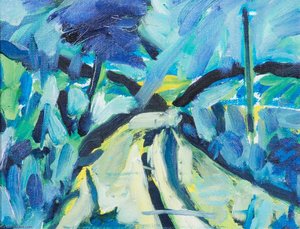 Landscape Rainy Day — David Burton Richardson