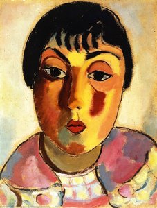 Dreaming Head — Alexej Von Jawlensky, Impressionism