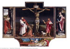 Isenheim Altarpiece (first View) — Matthias Grünewald, Northern Renaissance