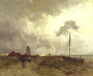 Fishermen Returning Home — Jan Weissenbruch