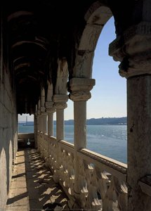 Belém Tower - detail from south facing balcony