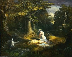 Leatherstocking's Rescue — John Quidor