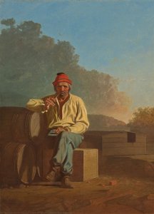 Mississippi Boatman — George Caleb Bingham