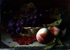 A Still Life Of Red Currants — Eloise Harriet Stannard