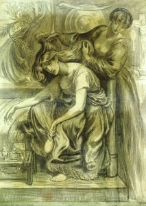Desdemona`s Death Song — Dante Gabriel Rossetti, Pre-raphaelite