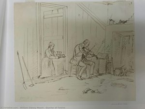 Quarter Of Twelve — William Sidney Mount