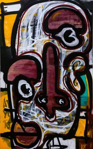 Melted — Anthony Sims Jr., Neo Expressionism