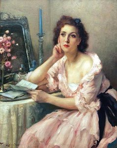 The Love Letter And Mirror — Fernand Toussaint