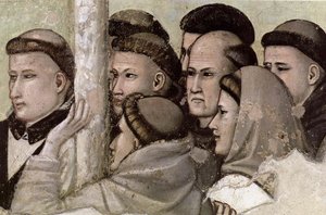 Scenes From The Life Of Saint Francis: 7. Vision Of The Ascension Of St Francis (detail) — Giotto Di Bondone
