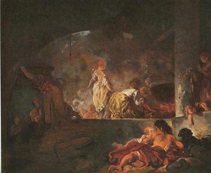 Washerwomen — Jean-honoré Fragonard