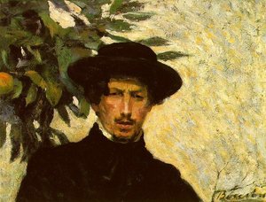 Self Portrait (also Known As As A Young Man) — Umberto Boccioni, Futurist Movement