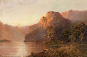 Lake and Mountains