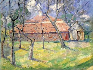 Landscape Near Kiev — Kazimir Malevich