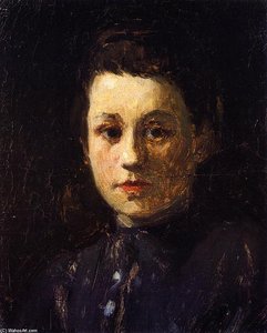 Portrait Of Young Helene — Alexej Von Jawlensky