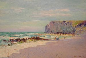 Cliffs At Petit Dalles Normandy — Gustave Loiseau
