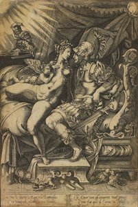 The Loves Of Mars And Venus — Enea Vico