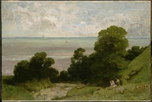 The Embouchment Of Seine — Gustave Courbet