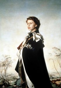 Portrait Of Queen Elizabeth Ii — Pietro Annigoni