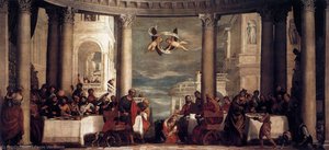 Feast At The House Of Simon — Paolo Veronese, Baroque