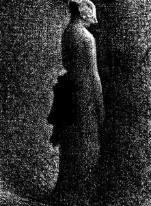 The Black Bow — Georges Seurat