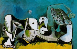 Lying Naked Woman 1 — Pablo Picasso