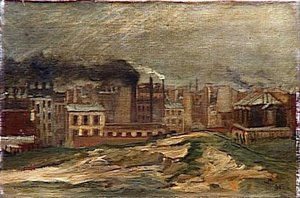 Paysage D'usines — Theophile Alexandre Steinlen