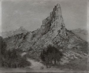 Craggy Rocks In Castellane — Joseph Floch