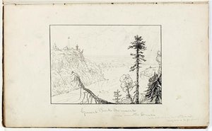 General Brocks Monument — Thomas Cole