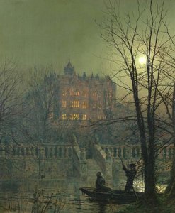 Under The Moonbeams — John Atkinson Grimshaw