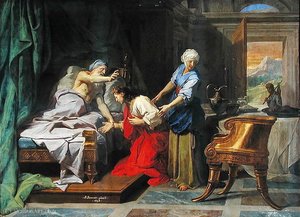 Isaac Blessing Jacob — Jean Baptiste Jouvenet