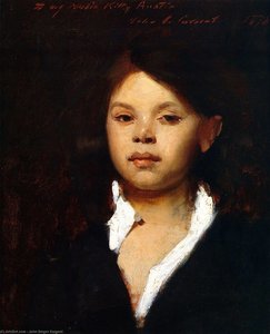 Head Of An Italian Girl — John Singer Sargent