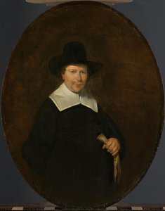 Gerard Abrahamsz Van Der Schalcke (1609-67). Haarlem Cloth Merchant, Gerard Ter Borch (ii), 1644 — Gerard Ter Borch The Younger, Baroque