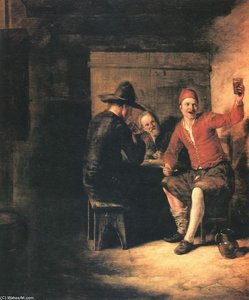 Happy Drinker — Pieter De Hooch