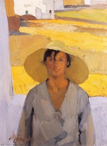 The Straw Hat — Nikolaos Lytras, Modernism
