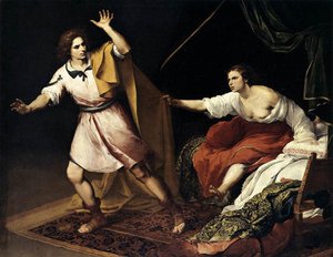Joseph And Potiphar's Wife — Bartolomé Esteban Murillo