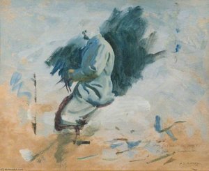 Study For 'george V On Jock At Sandringham' — Sir Alfred James Munnings