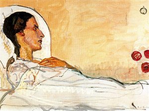 The Sick Valentine Godé-darel — Ferdinand Hodler