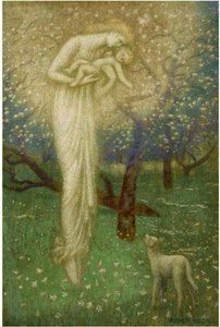 The Lamb Who Made Thee — Arthur Hughes