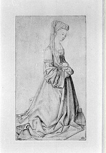 Kneeling Woman — Rogier Van Der Weyden