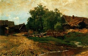 Village Savvinskaya — Isaak Ilyich Levitan, Realism