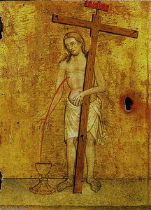 Effusio sanguinis, tempera su tavola del secondo decennio del XV secolo, opera di Lippo d'Andrea