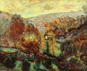 Crozant Landscape 1 — Ferdinand Guillaumin