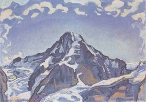 The Monk With Clouds — Ferdinand Hodler