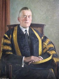 The Right Honourable Sir Austin Chamberlain, Kg, Pc, Mp — Sir William Rothenstein