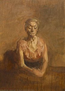 The Model (demonstration For Class) — David Levine