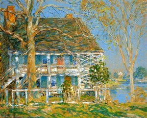 Unknown (also Known As The Old Brush House) — Frederick Childe Hassam