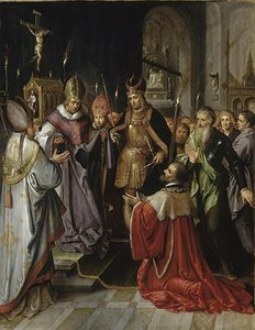 Presentation De La Sainte Tunique A Charles Quint — Francken Frans Ii (francken Le Jeune)